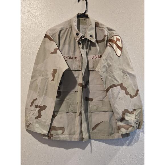 USGI DCU Desert Camouflage Jacket Small/X-Short 8415013275300 – 1st Cavalry - Picture 1 of 7